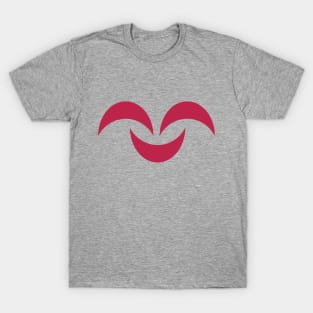 Viva Magenta Crescent Smile T-Shirt